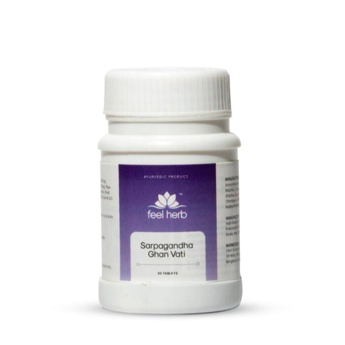SARPAGANDHA GHAN VATI | NATURAL SUPPORT FOR BLOOD PRESSURE,SLEEP&DIGESTION | ORAL CONSUMPTION | RX) - Image 1