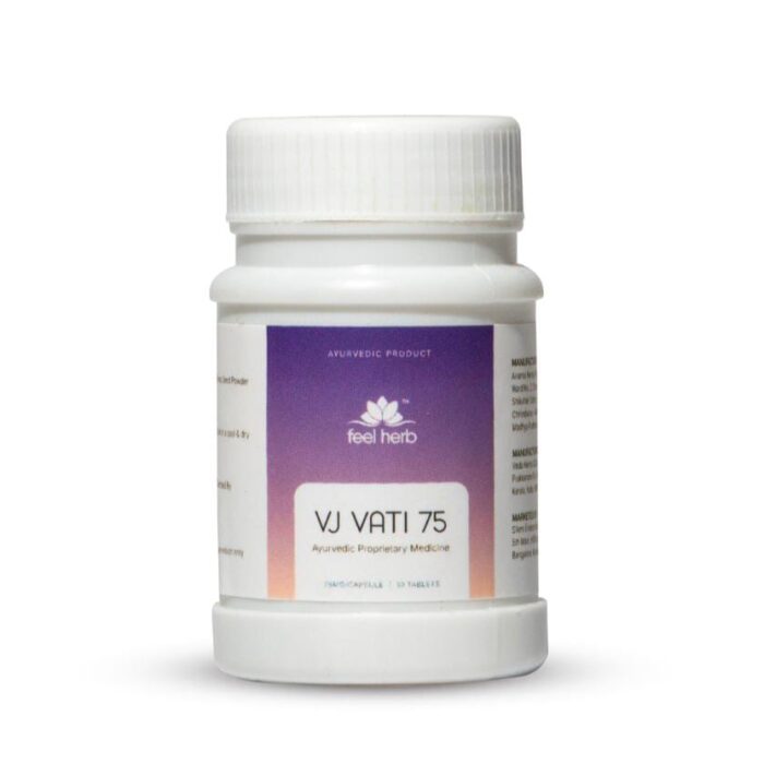 CANNAEASE™ VJVATI 75 | PLANT-BASED AYURVEDIC FORMULA FOR PAIN, INFLAMMATION&WELLNESS| (Rx) - Image 1